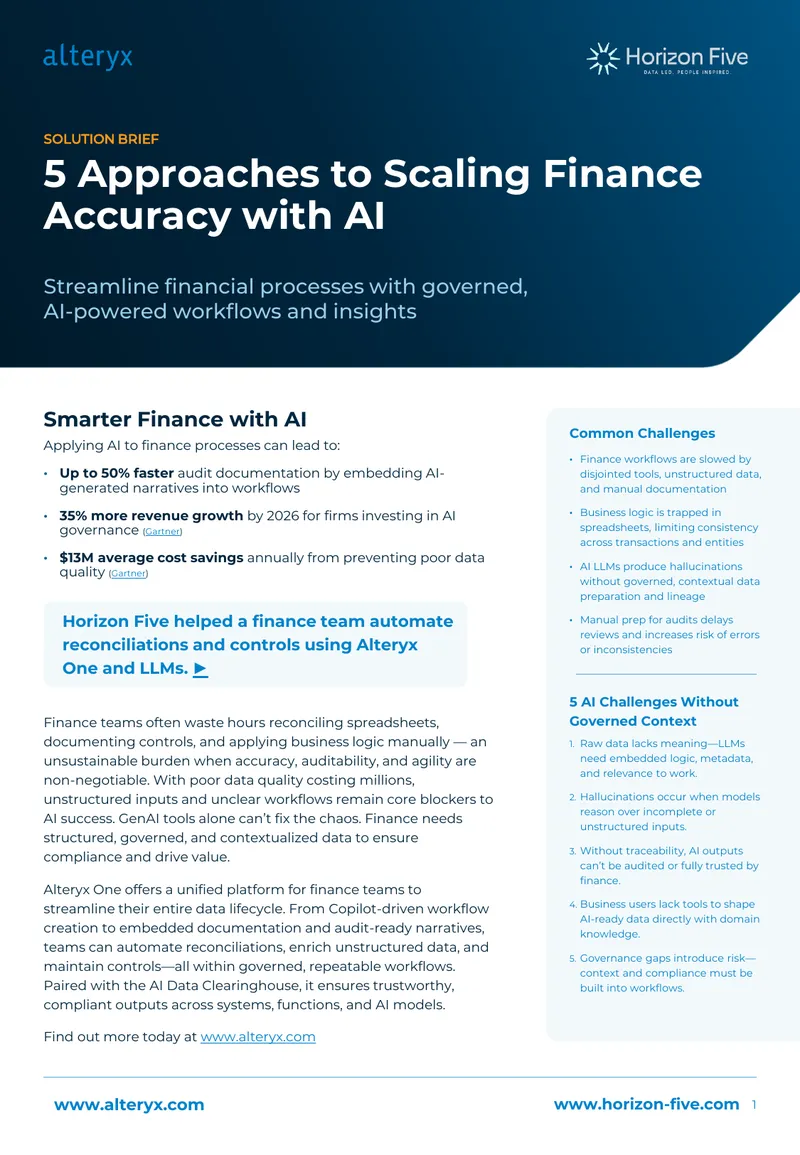 AI-Driven Automation Strategies for Finance preview page 1