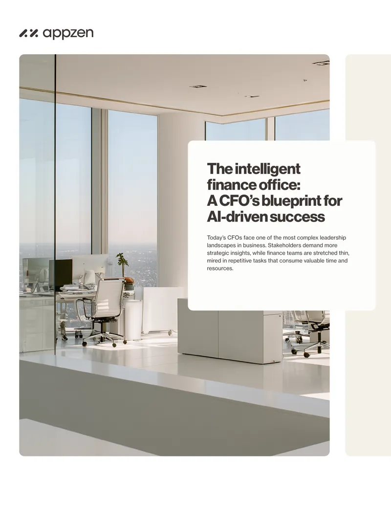 AI-Driven Transformation in Finance Operations