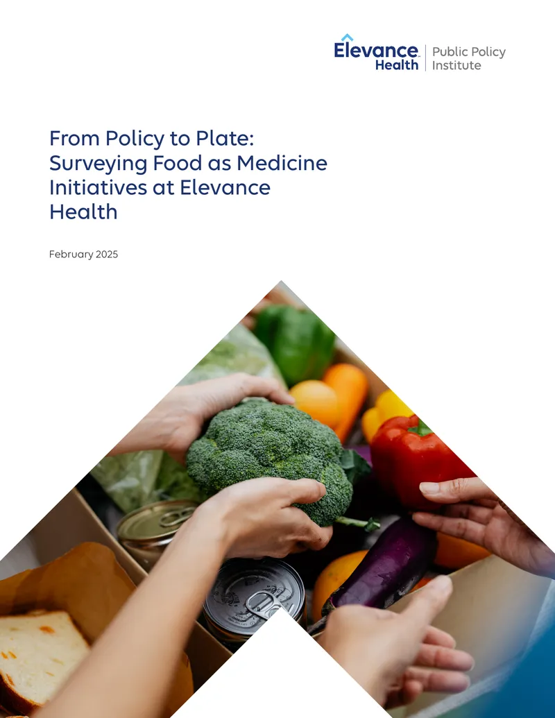 Food as Medicine Initiatives at Elevance Health