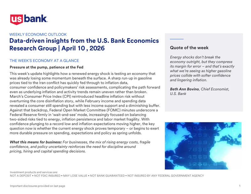 Weekly Economic Outlook Analysis