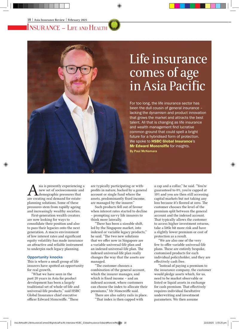 Life Insurance and Wealth Management Trends in Asia