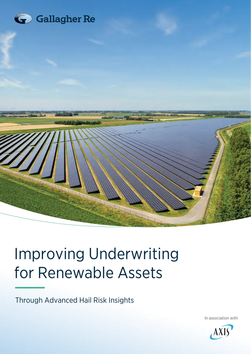 Advanced Hail Risk Insights for Renewable Assets