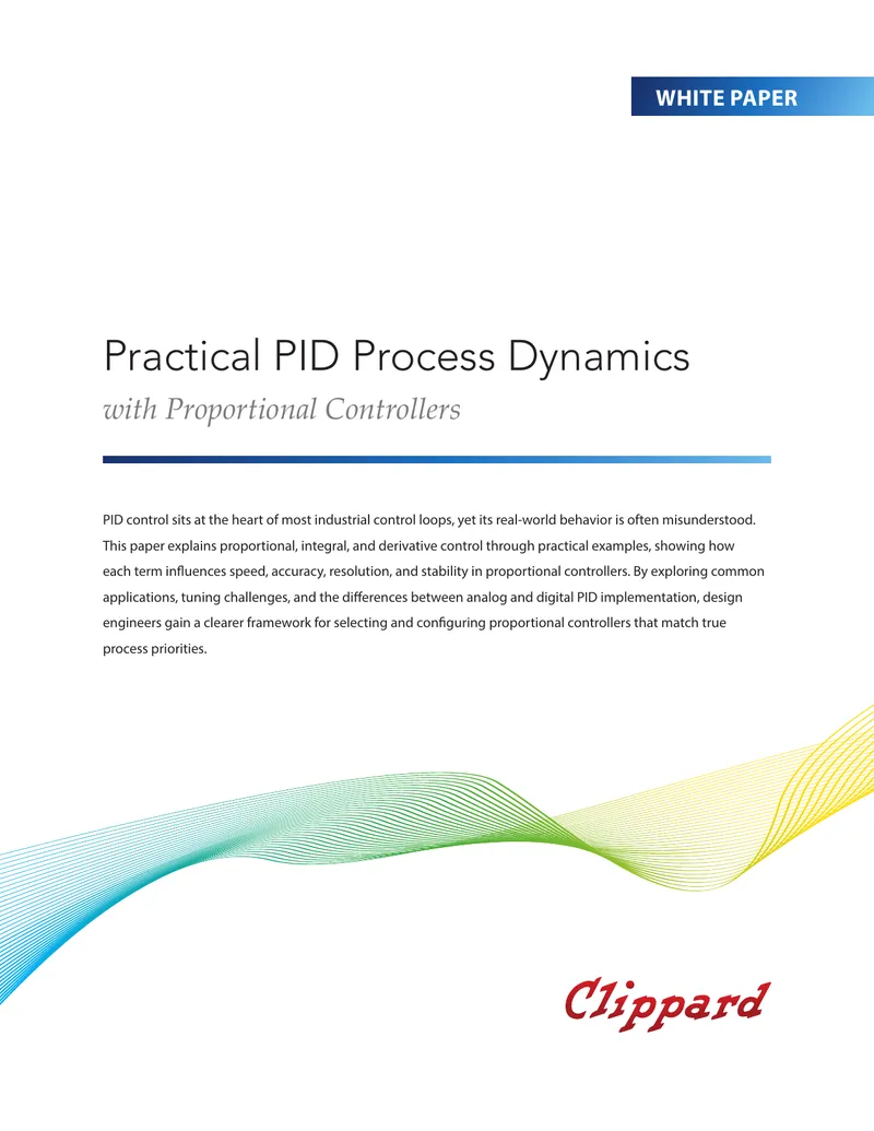 Practical PID Process Dynamics with Proportional Controllers