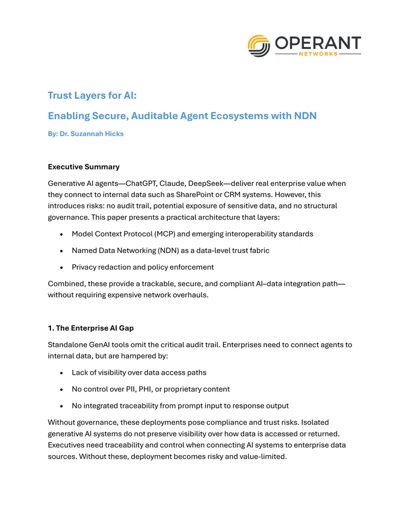 Trust Layers for AI in Enterprise Systems