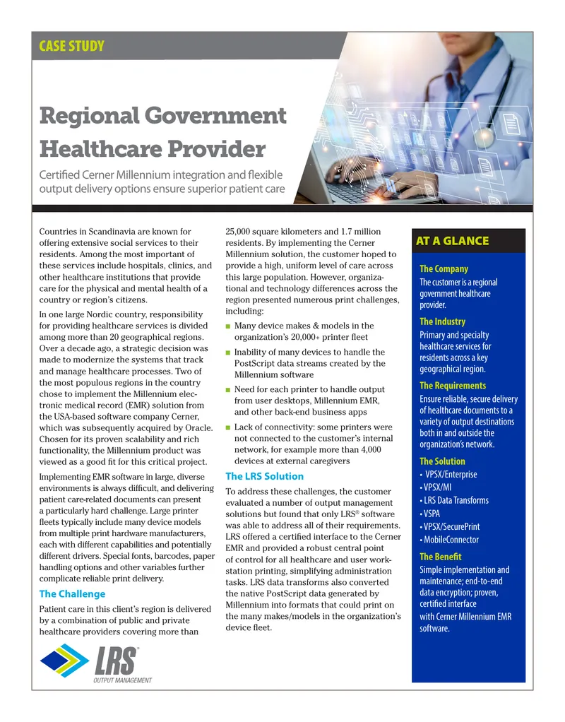 Healthcare Document Management Case Study