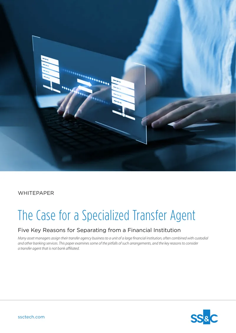 Case for a Specialized Transfer Agent