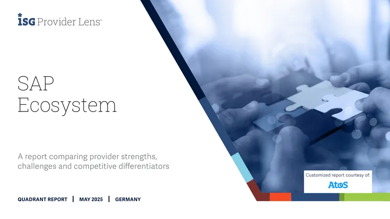 SAP Ecosystem Quadrant Report May 2025