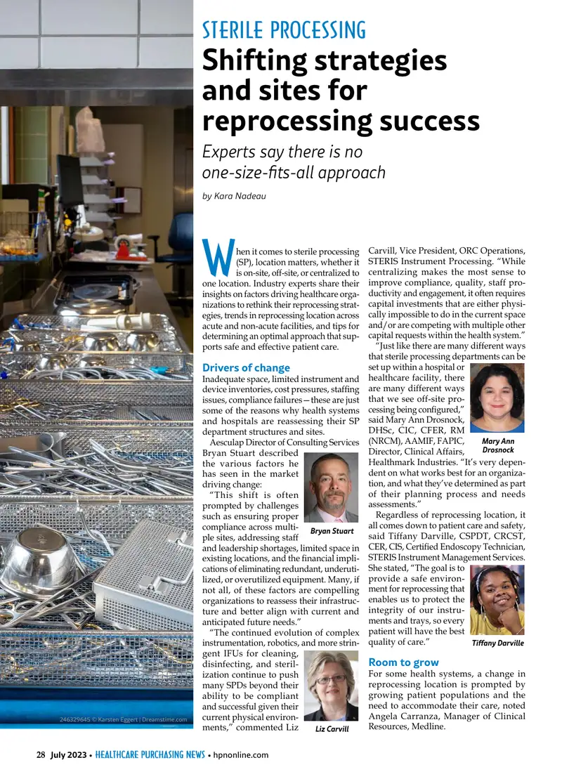 Strategies for Effective Sterile Processing Reprocessing