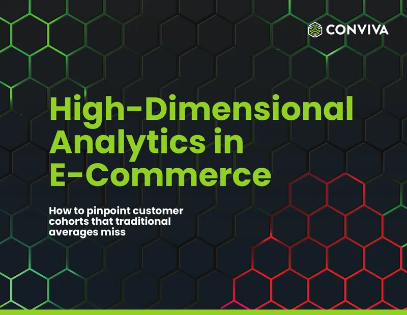 High-Dimensional Analytics in E-Commerce