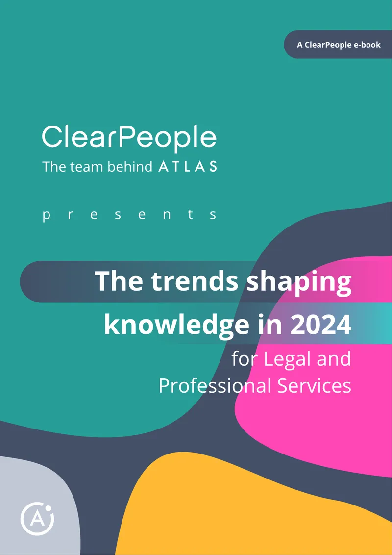Trends Shaping Knowledge in 2024 for Legal and Professional Services