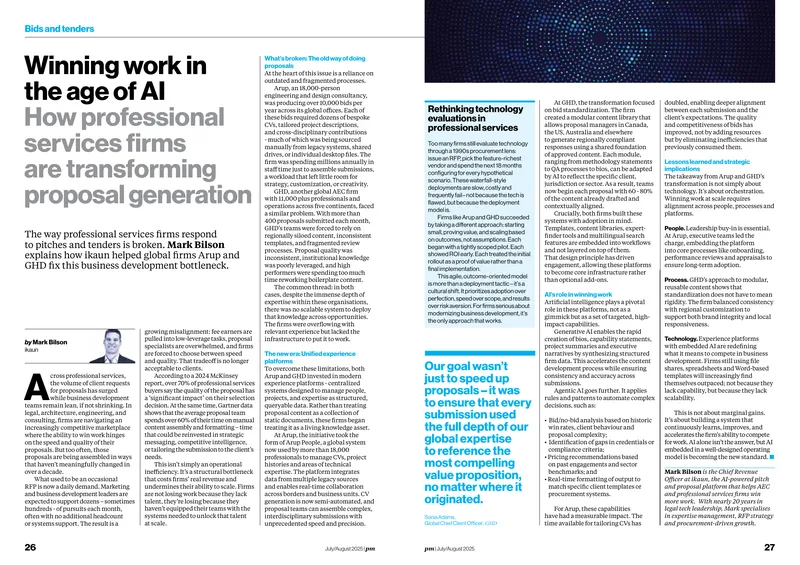 Transforming Proposal Generation in Professional Services