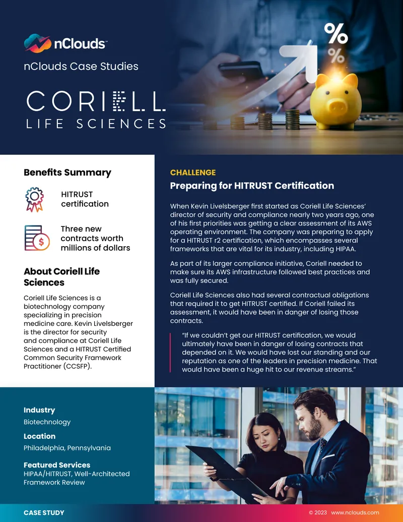 HITRUST Certification Preparation Case Study