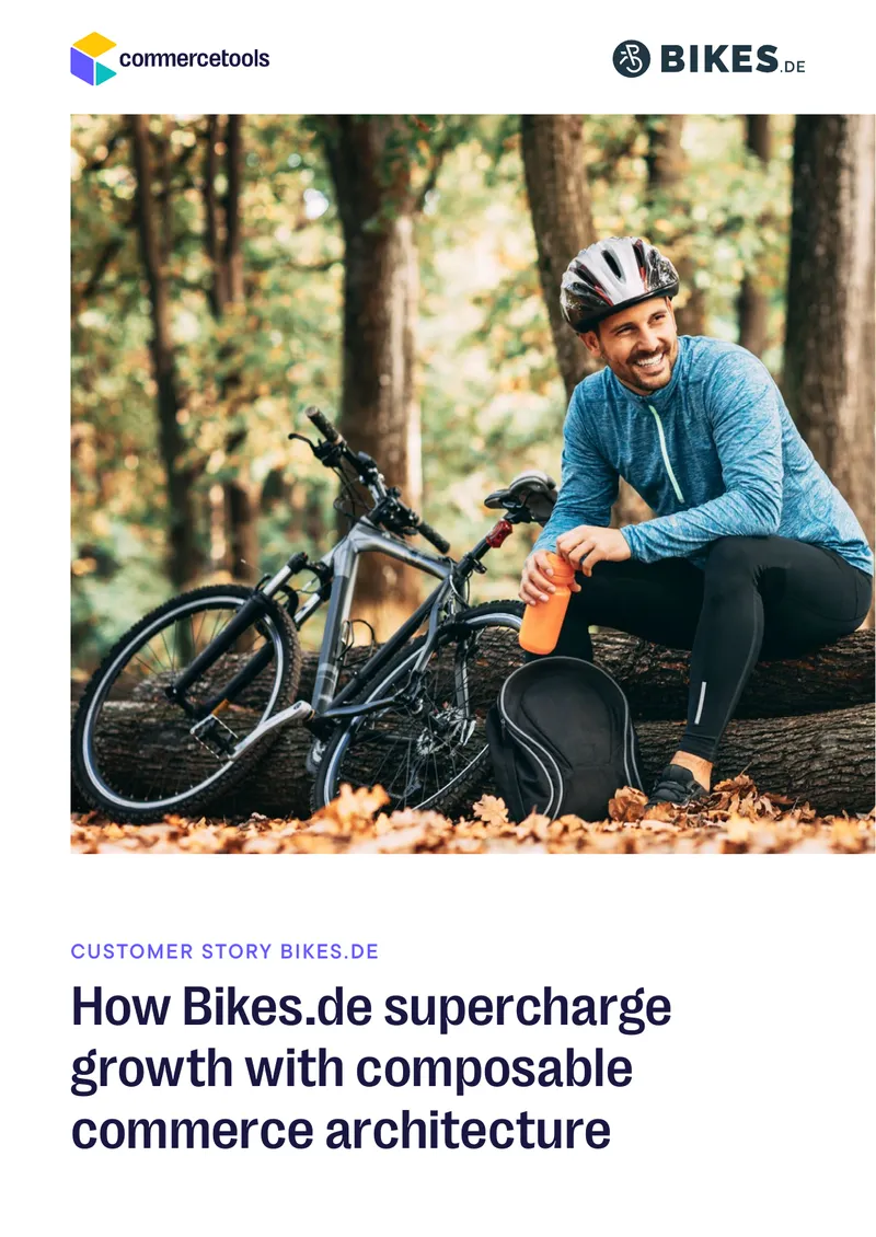 Bikes.de Composable Commerce Architecture Implementation
