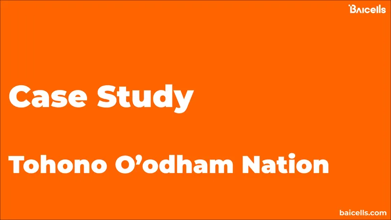 Tohono O’odham Nation Internet Connectivity Case Study