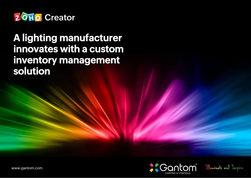 Custom Inventory Management Solution for Lighting Manufacturer