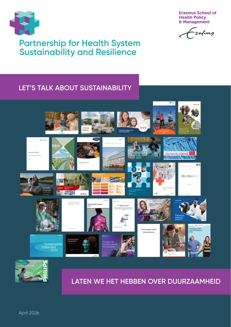 Sustainability in the Healthcare Sector
