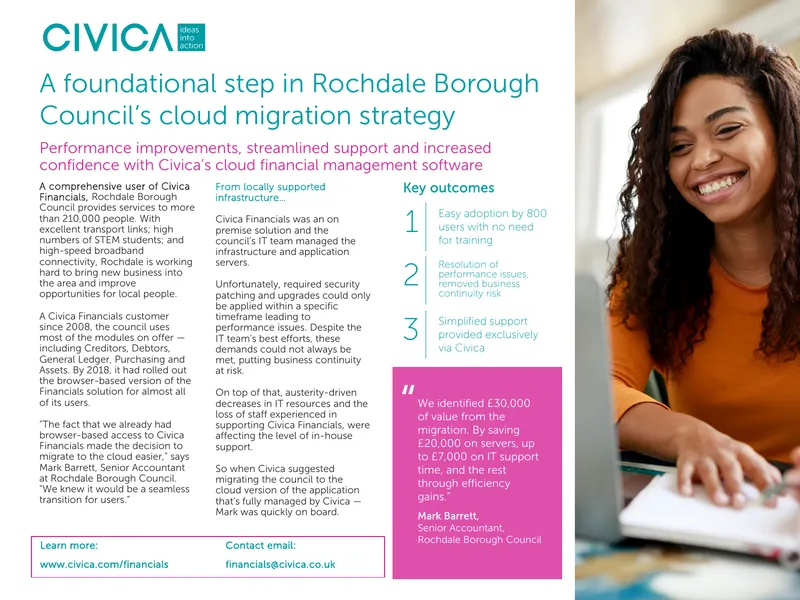 Rochdale Borough Council Cloud Migration Case Study