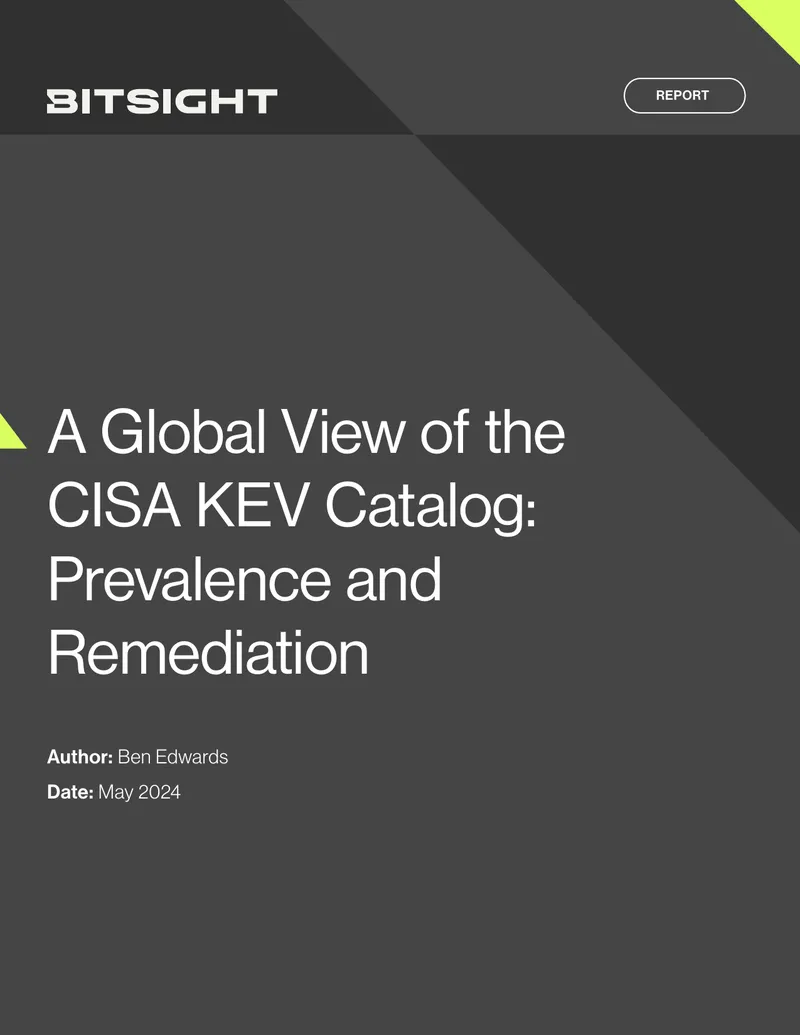 Global Analysis of CISA KEV Catalog Trends