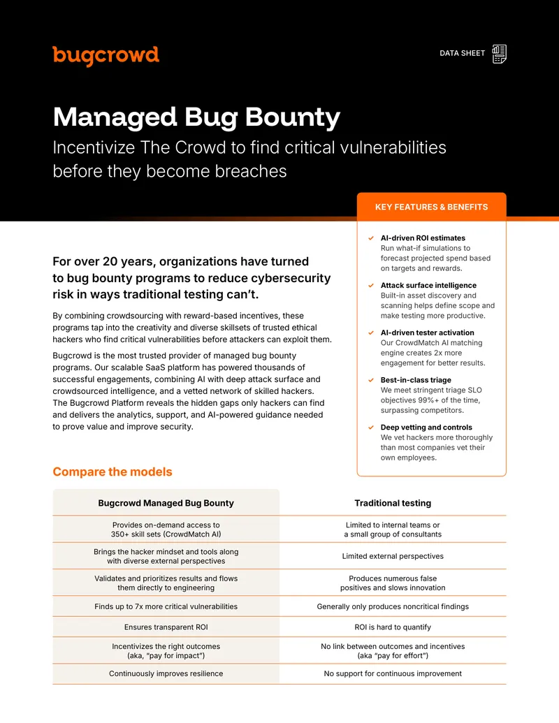 Bugcrowd Managed Bug Bounty Overview