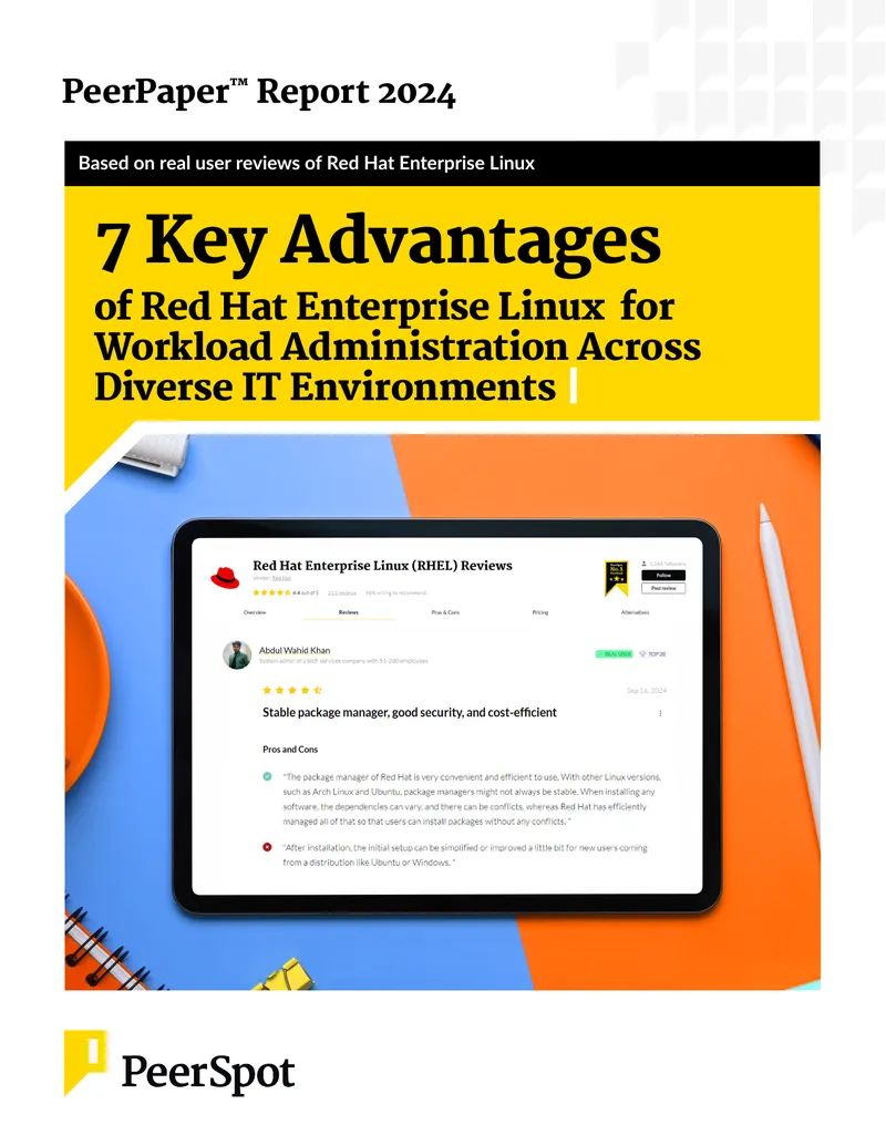 Key Advantages of Red Hat Enterprise Linux for Workload Administration