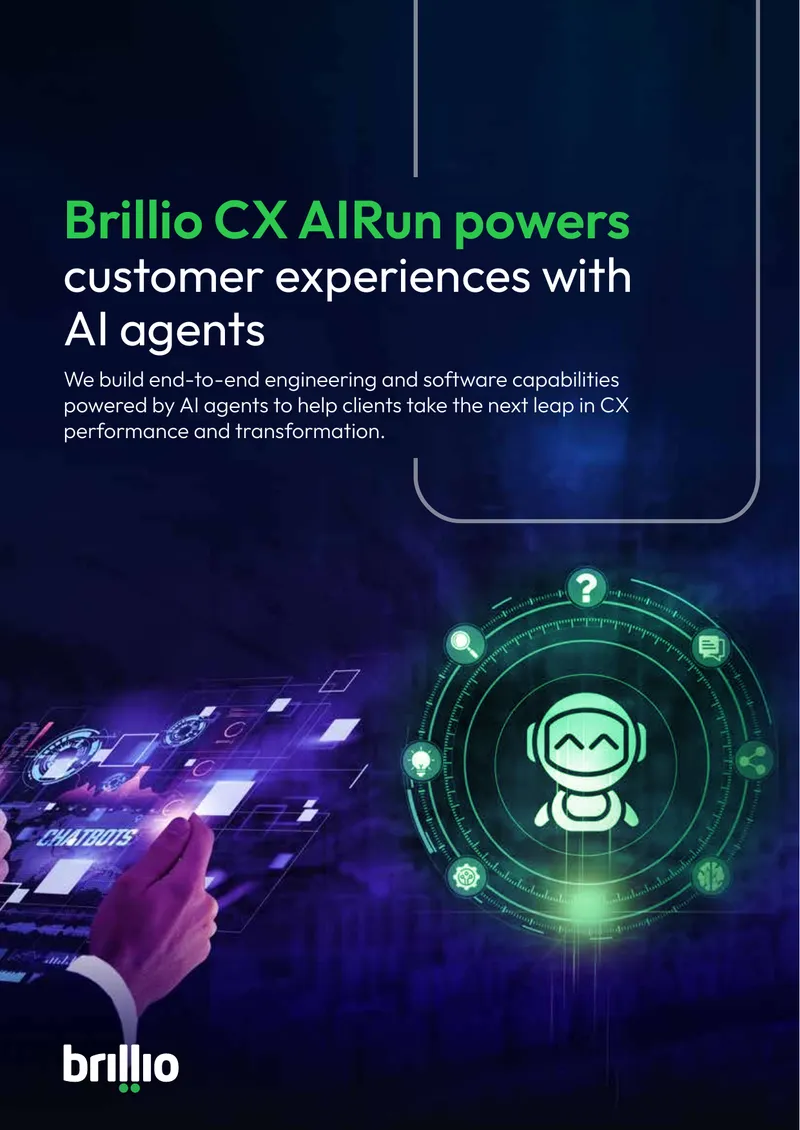 Brillio CX AIRun Methodology Overview
