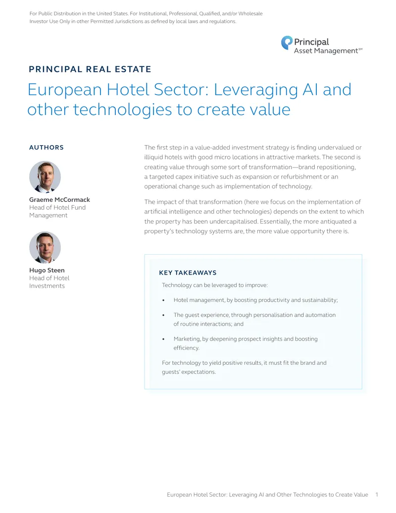 European Hotel Sector Technology Implementation Guide