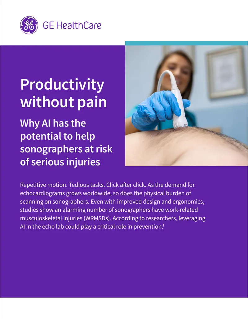 AI Impact on Sonographer Injury Prevention