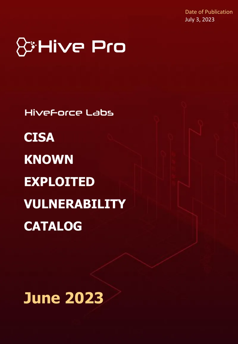CISA Known Exploited Vulnerability Catalog June 2023