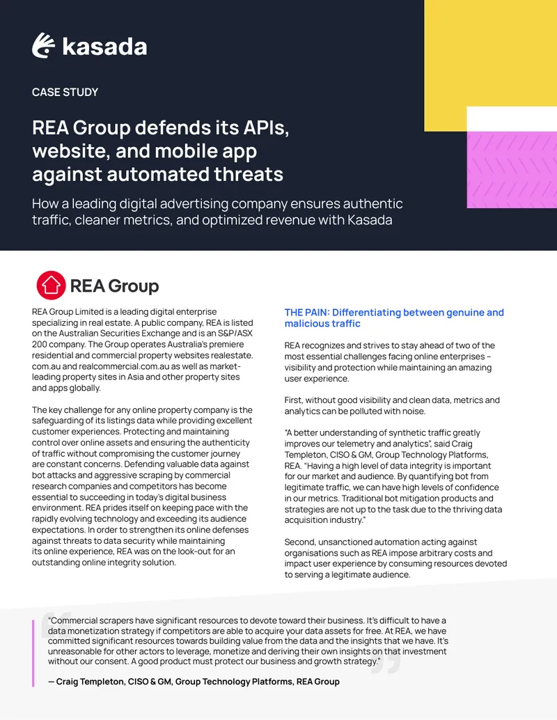 REA Group Traffic Integrity Case Study