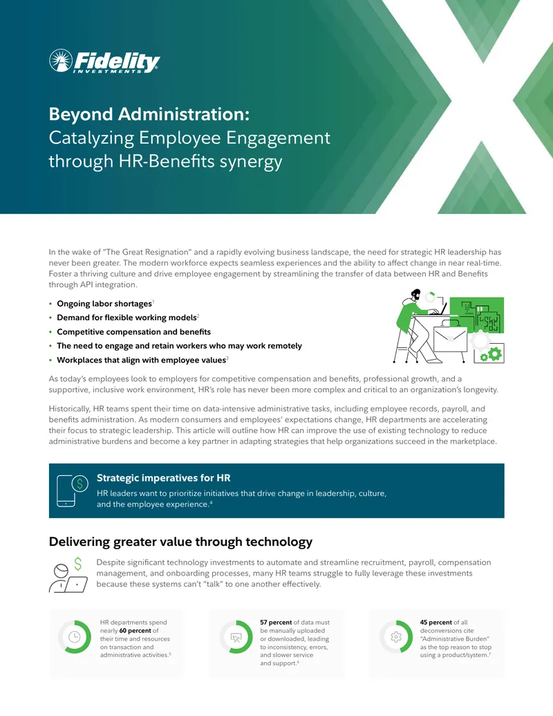 Improving HR Efficiency through API Integration