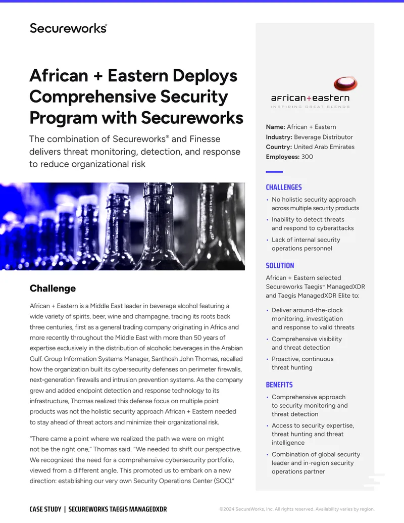 African + Eastern Cybersecurity Case Study