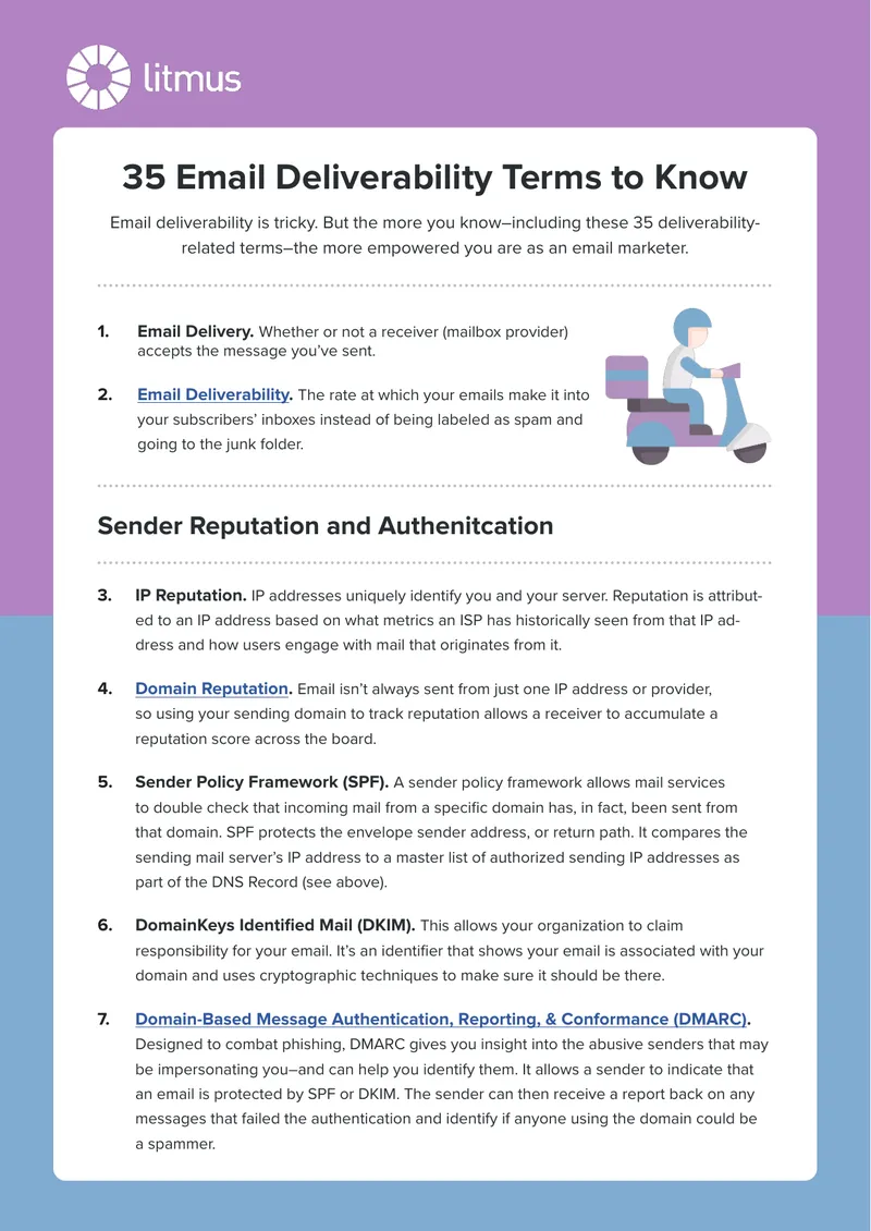 35 Email Deliverability Terms to Know