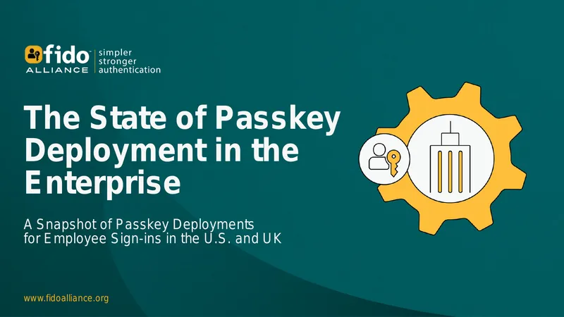State of Passkey Deployment in the Enterprise