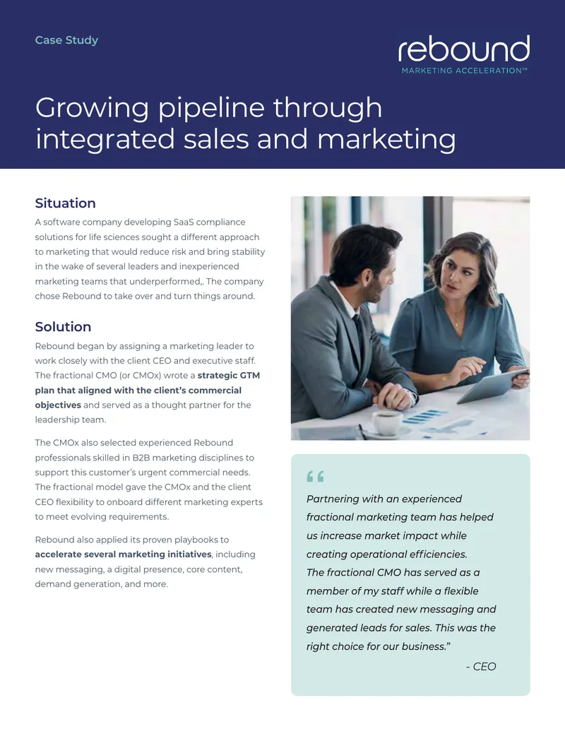 SaaS Compliance Solutions Marketing Case Study