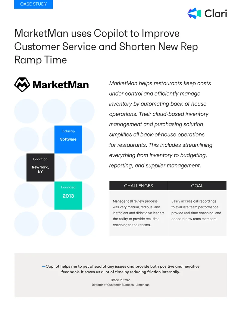MarketMan and Copilot Partnership Case Study