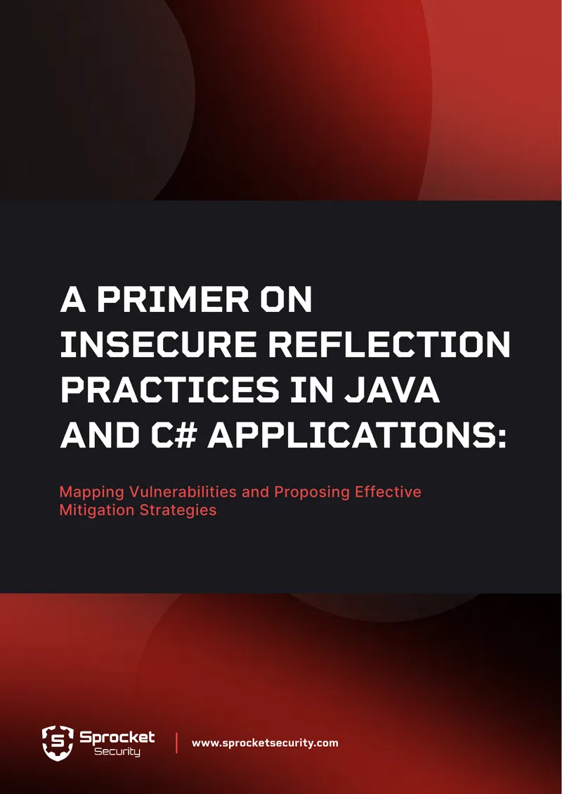 Insecure Reflection Practices in Java and C# Applications