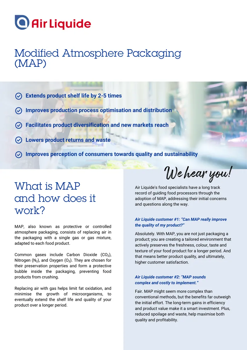 Modified Atmosphere Packaging Overview