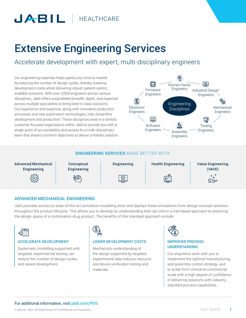Healthcare Engineering Services Overview