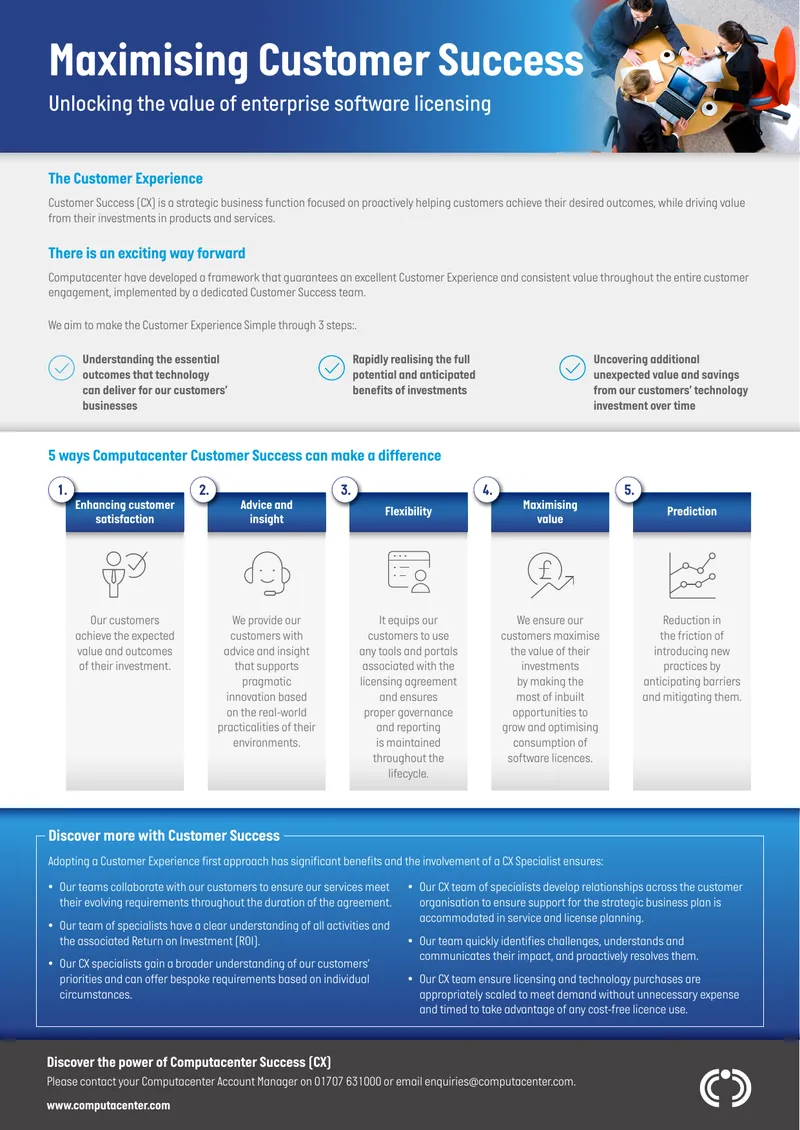 Customer Success Framework for Enhanced Experience