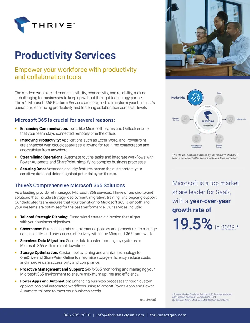 Microsoft 365 Platform Services Overview
