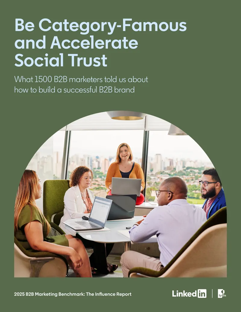 2025 B2B Marketing Benchmark Influence Report