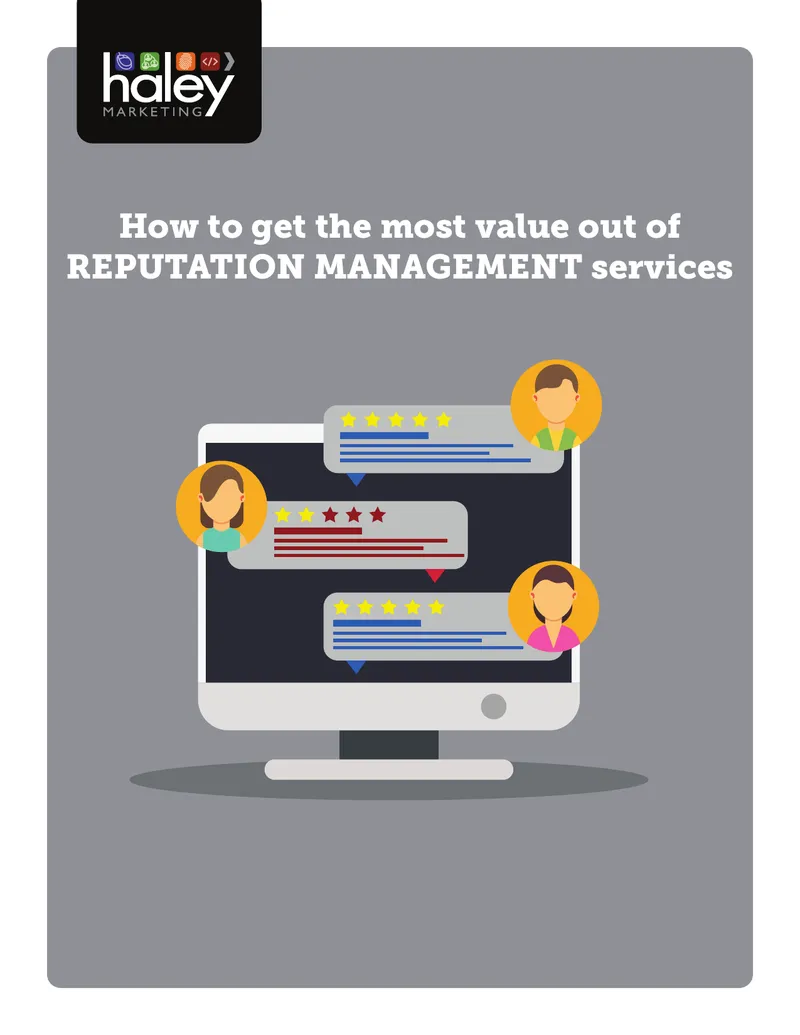 Reputation Management Services Value Checklist