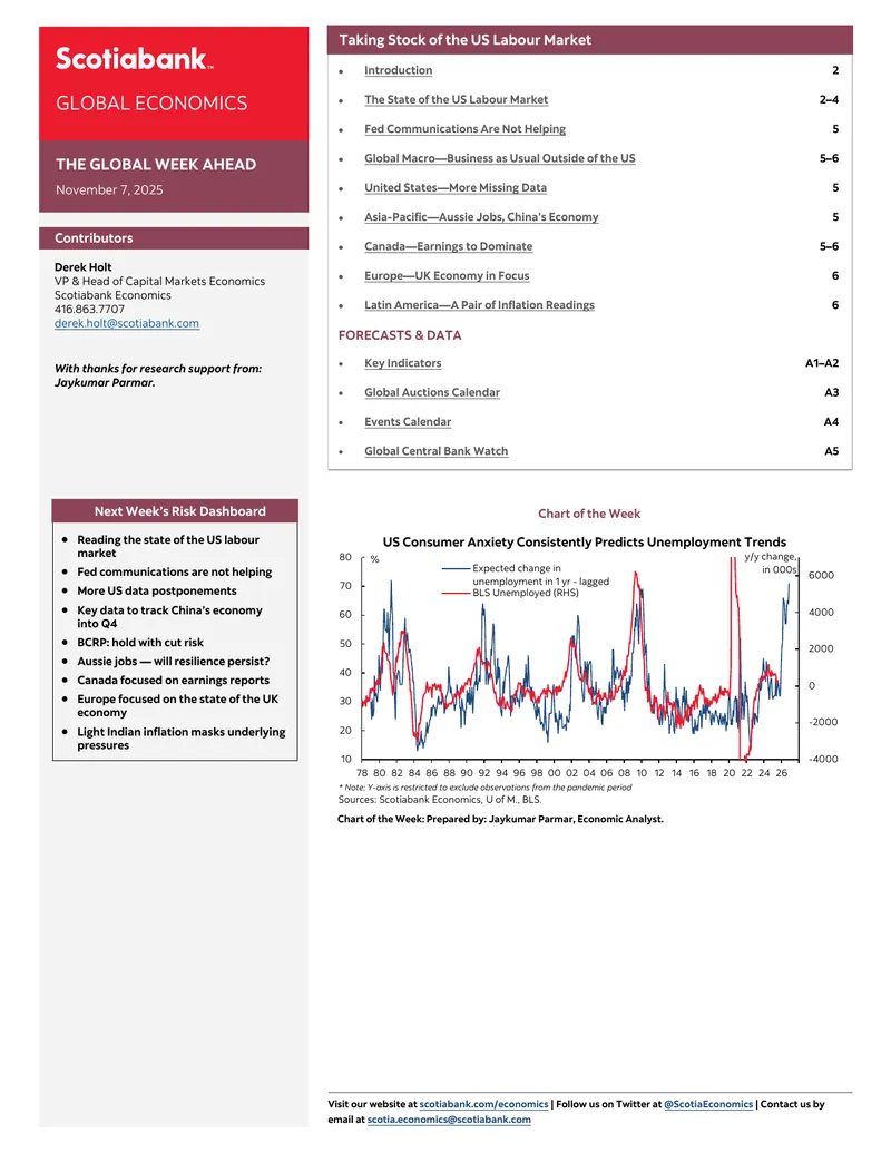 Global Economic Outlook for the Week Ahead
