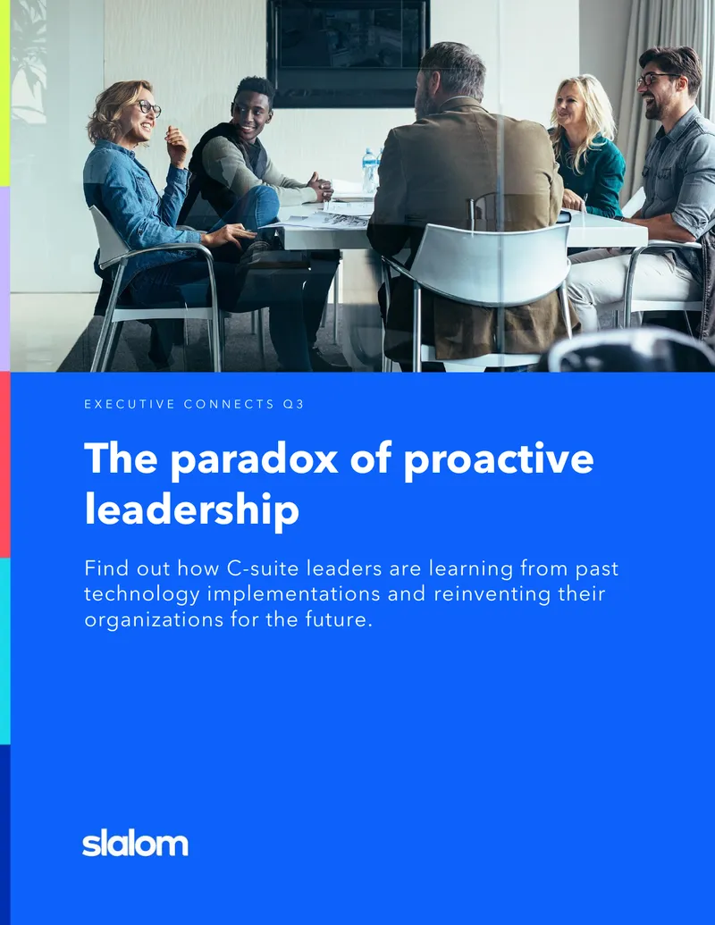 Navigating Proactive Leadership in Technology