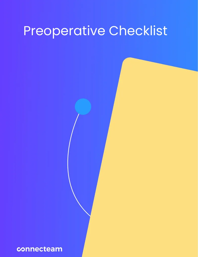 Preoperative Checklist for Surgical Procedures