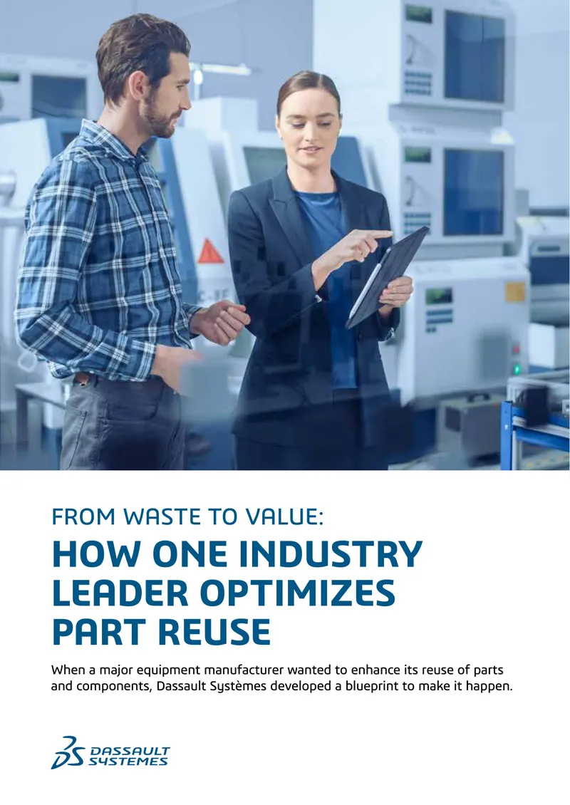 Optimizing Part Reuse in Equipment Manufacturing