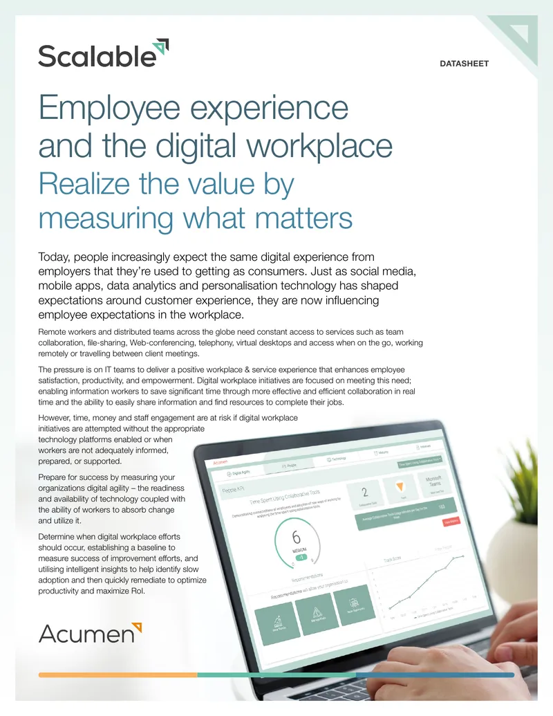 Digital Workplace Experience and Employee Agility