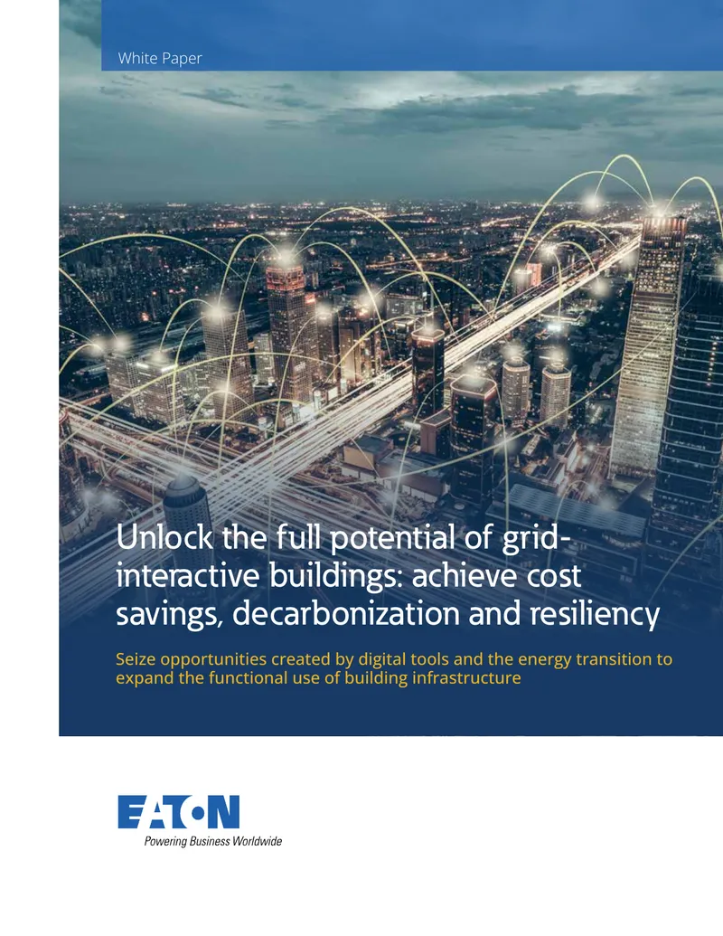 Transforming Buildings into Energy Hubs