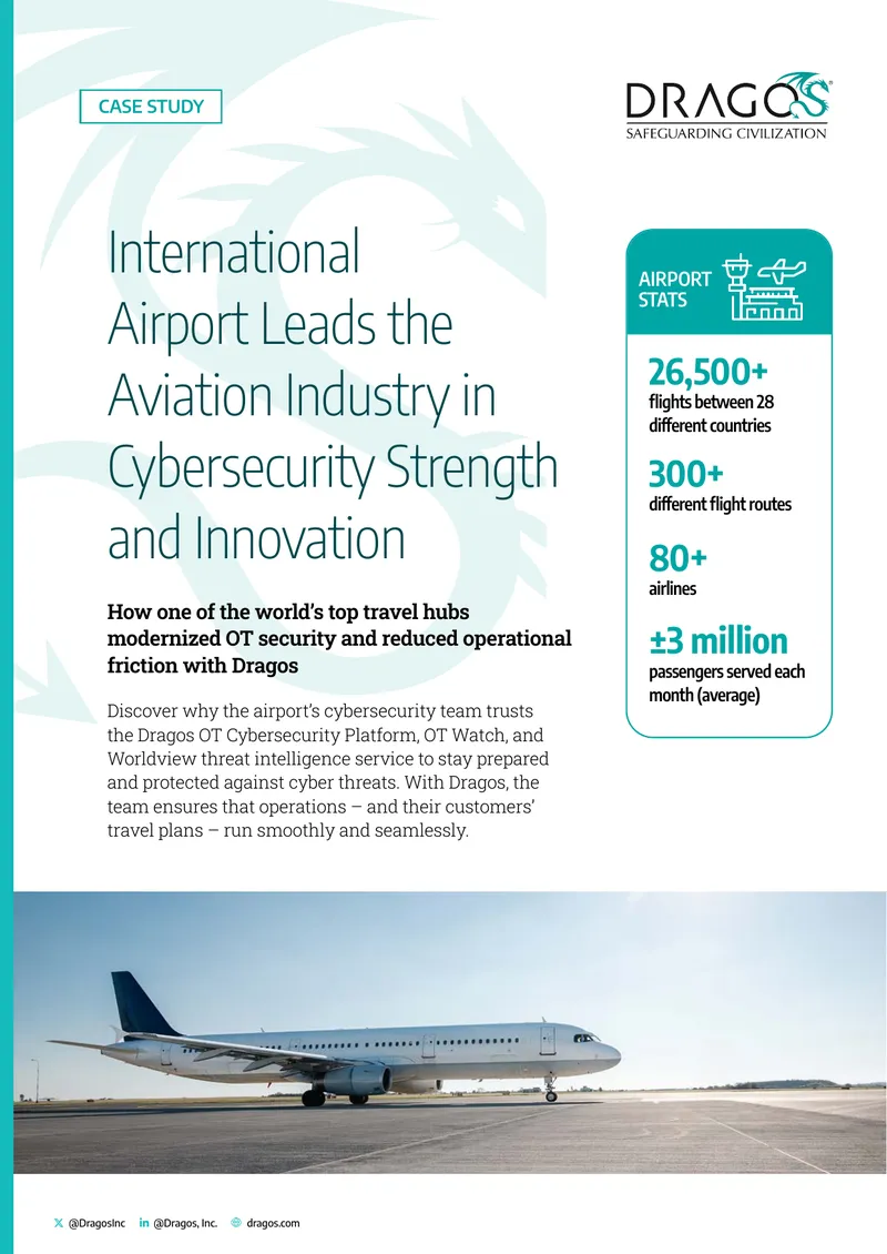 Airport Cybersecurity Case Study with Dragos