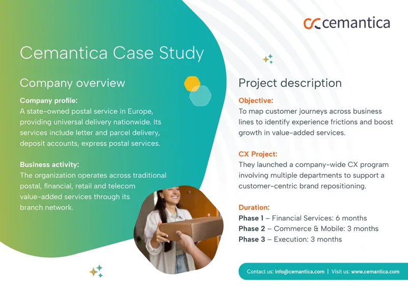 Cemantica Customer Experience Case Study